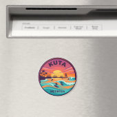 Kuta Beach Indonesien Magnet (In Situ (Geschirrspüler))