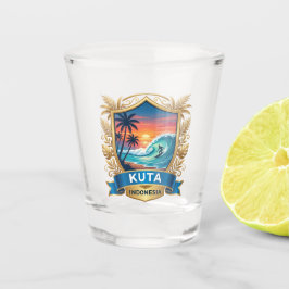 Kuta Beach Indonesien Schnapsglas