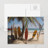 Kuta Beach Postkarte (Vorne/Hinten)