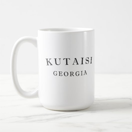 Kutaisi Georgia Kaffeetasse (Links)