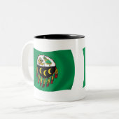 Kutenai Stamm Flag Tasse (Vorderseite Links)