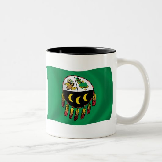 Kutenai Stamm Flag Tasse (Rechts)