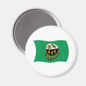 Kutenai Tribe Flag Magnet (Vorderseite/Rückseite)