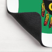 Kutenai Tribe Flag Mousepad (Ecke)