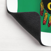 Kutenai Tribe Flag Mousepad (Ecke)