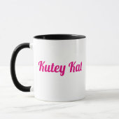 Kutey Kat, 11oz Combo-Tasse Tasse (Links)