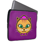 Kutey Kat, 13 Zoll Laptop-Sieb Laptopschutzhülle (Vorne Rechts)