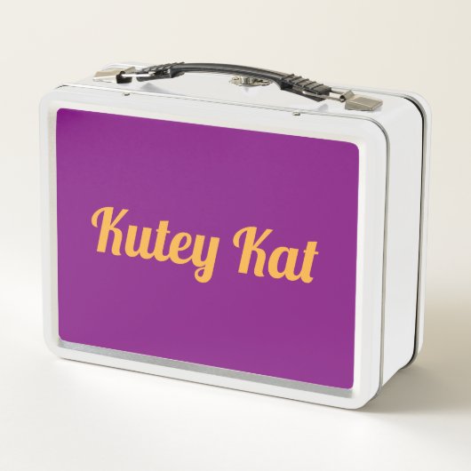 Kutey Kat, Lunch Box (Rückseite)