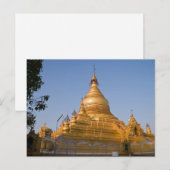 Kuthodaw Paya Postcard Postkarte (Vorne/Hinten)