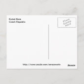Kutná Hora Postcard Postkarte (Rückseite)