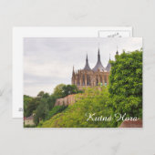 Kutna Hora Postkarte (Vorne/Hinten)