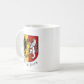 Kutná Hora Wappen, Tschechische Republik Kaffeetasse (Vorderseite Links)