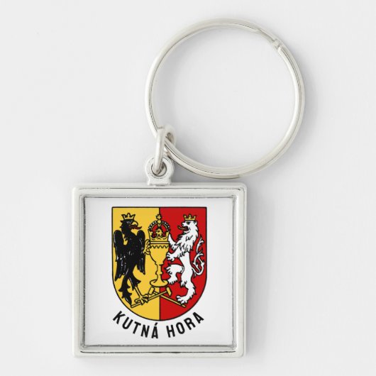 Kutná Hora Wappen, Tschechische Republik Schlüsselanhänger (Vorne)