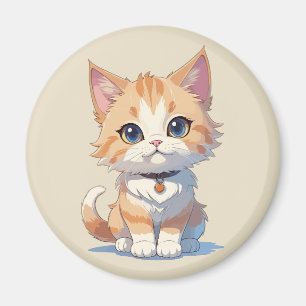 Kutness Overload Kawaii Kitty Magnet