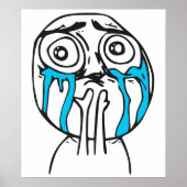 Kutness-Überlastung Niedliche Rassememe Poster (Vorne)