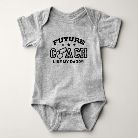 Kutsche wie mein Papa Baby Bodysuit Baby Strampler (Vorderseite)