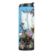 Kutschenwagen Thermosbecher (Nach links gedreht)