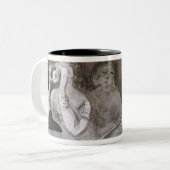 Kutschersitze Zweifarbige Tasse (Vorderseite Links)