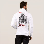 "KUT'TAH MUN" TRANSPARENT Kapuzenpullover.GALAXY R Hoodie (Schwarz voll)