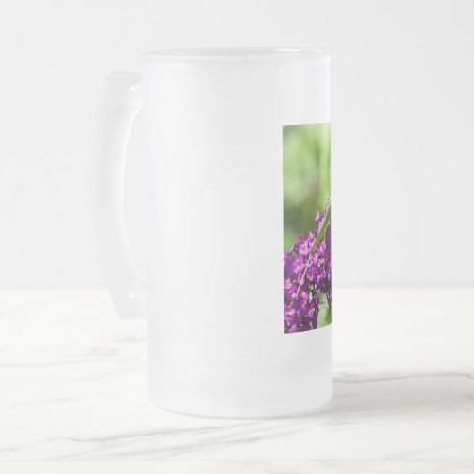 Kuttenenergie Mattglas Bierglas (Vorderseite Links)