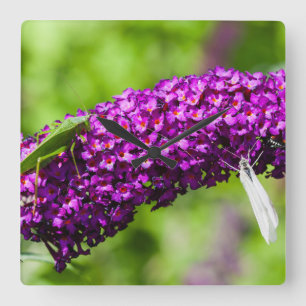 Kuttenenergie Quadratische Wanduhr