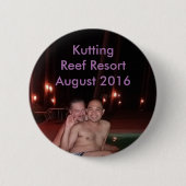 Kutting Riff-Erholungsort im August 2016 Button (Vorderseite)