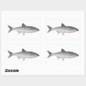 Kutum Rechteckiger Aufkleber (Blatt)