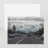Kutuzov Avenue Postkarte (Vorne/Hinten)