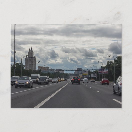 Kutuzov Avenue Postkarte (Vorderseite)