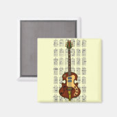 KuuMa Guitar 06 Magnet (Vorderseite/Rückseite)