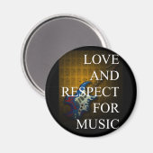 KuuMa Guitar Love 02 Magnet (Vorderseite/Rückseite)