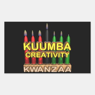 Kuumba Rechteckiger Aufkleber
