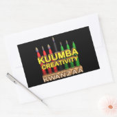 Kuumba Rechteckiger Aufkleber (Umschlag)