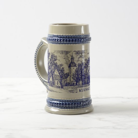 Kuusalu-Kirche Bierglas (Vorderseite Links)