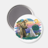 Kuvacz Magnet (Vorderseite/Rückseite)
