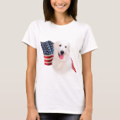Kuvasz Flag T-Shirt (Vorderseite)