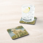 Kuvasz Getränkeuntersetzer (Rechte Seite)