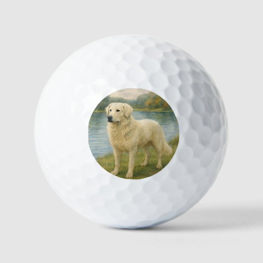 Kuvasz Golfball (Vorderseite)