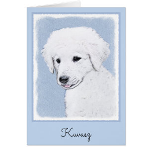 Kuvasz-Malerei - Niedliche Original Hunde-Kunst