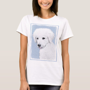 Kuvasz-Malerei - Niedliche Original Hunde-Kunst T-Shirt