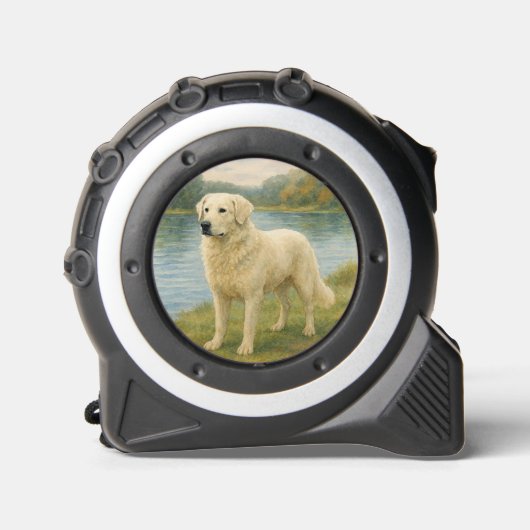 Kuvasz Maßband (Vorderseite)