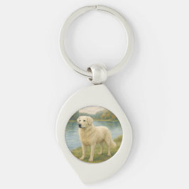 Kuvasz Schlüsselanhänger