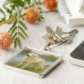 Kuvasz Schlüsselanhänger (Seite)