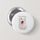 Kuvasz-Vater 2 Button (Vorne & Hinten)