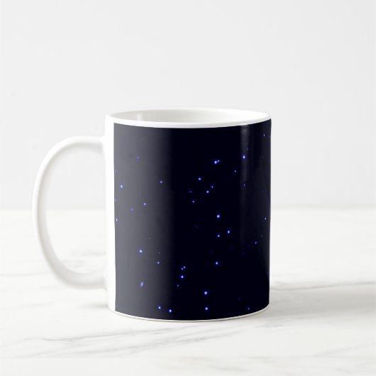 Kuvianak Innovia - Blaue Karibik (Reindeer) Kaffeetasse (Links)