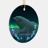 Kuvianak Innovia - EisEdge Polar Bear Keramik Ornament (Rechts)