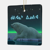 Kuvianak Innovia - EisEdge Polar Bear Keramikornament (Links)