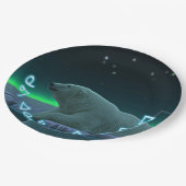 Kuvianak Innovia - EisEdge Polar Bear Pappteller (Schrägansicht)
