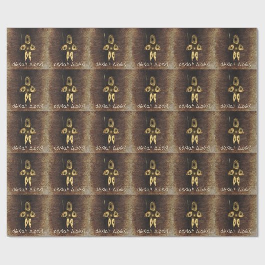 Kuvianak Innovia - Fraktal Inuit Hunter Geschenkpapier (Flach)