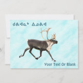 Kuvianak Innovia - Karibik (Rentier) auf Schnee (Vorderseite)